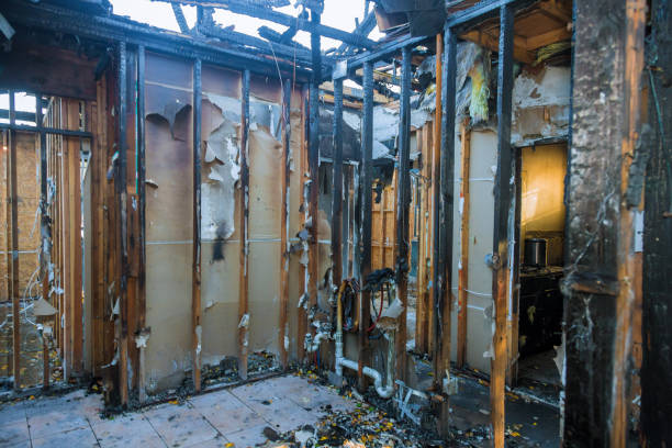 Professional Emergency Fire Cleanup technician working in Oaklyn, NJ